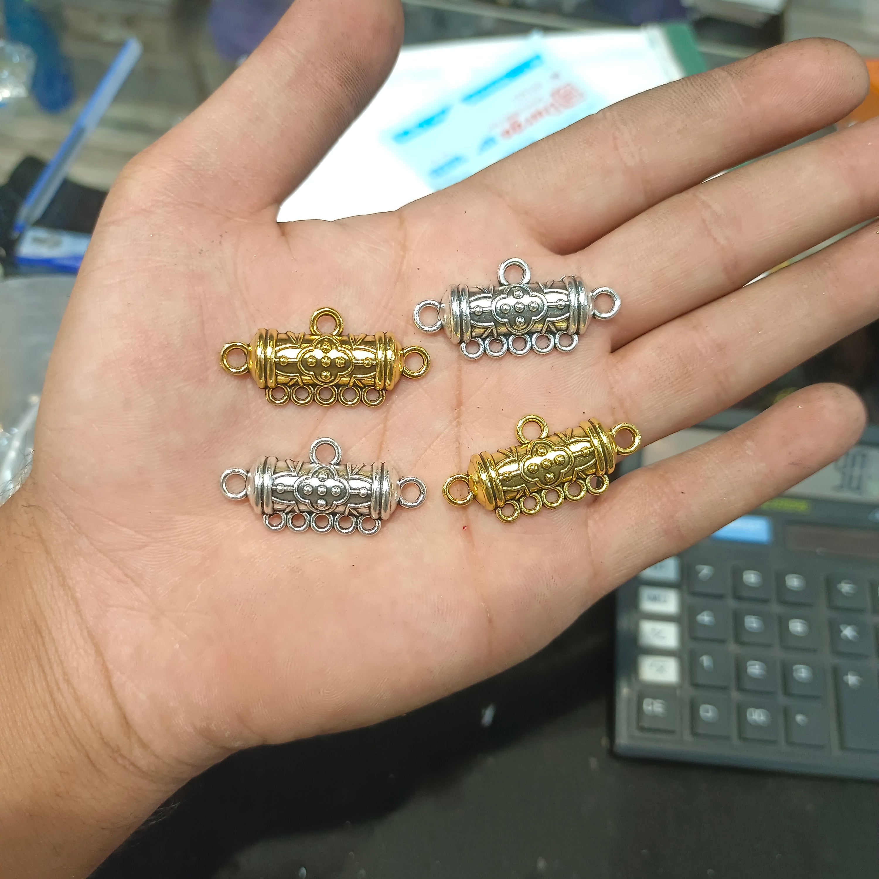 Antique tabiz pendants || 5 pcs pack - 15 grams ||