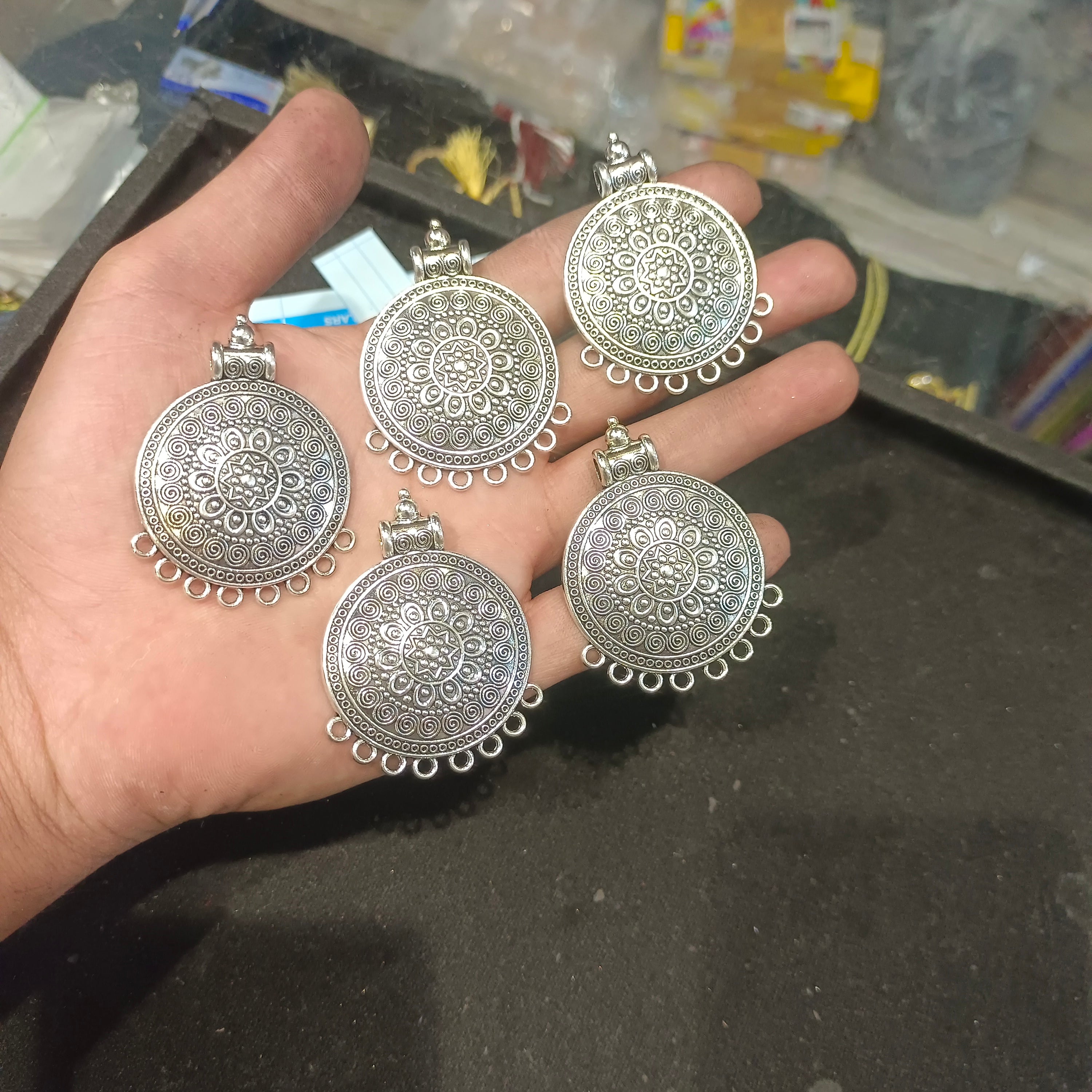 Antique pendants || 5 pcs pack - 50 grams ||