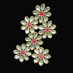 Jewellery Kundan || 12 pcs packing ||