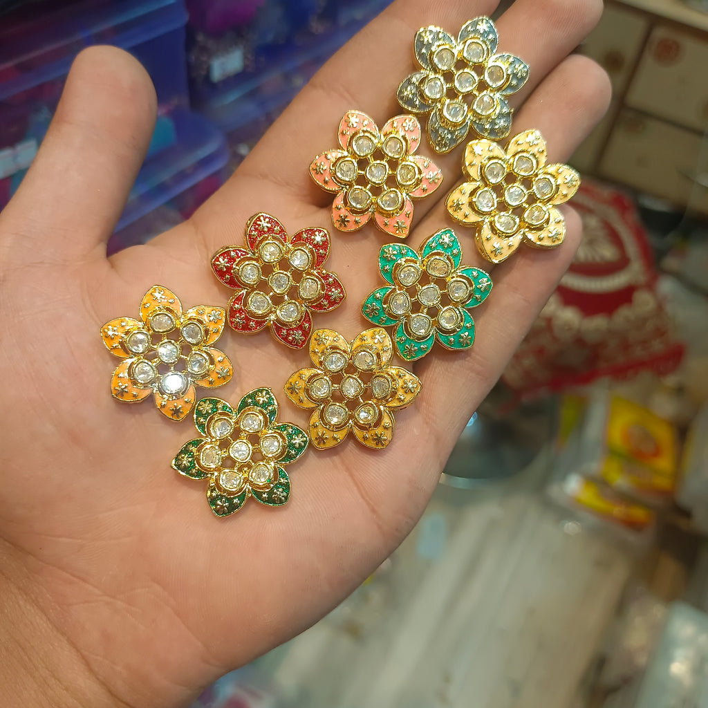 Premium polki Meena Tikde || 1 pcs - 6 pcs packing ||