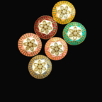 Premium polki Meena kundan || 1 pcs - 3 pcs packing ||