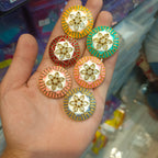 Premium polki Meena kundan || 1 pcs - 3 pcs packing ||