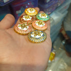 Premium polki Meena kundan || 1 pcs - 3 pcs packing ||