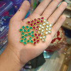 Kundan || 12 pcs packing || 3 colours available ||