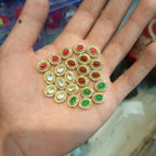 Premium oval kundan || 6 pcs - 12 pcs packing ||