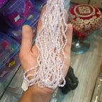 4*5 bell crystals || premium quality crystals || Beads || 1 mala ||