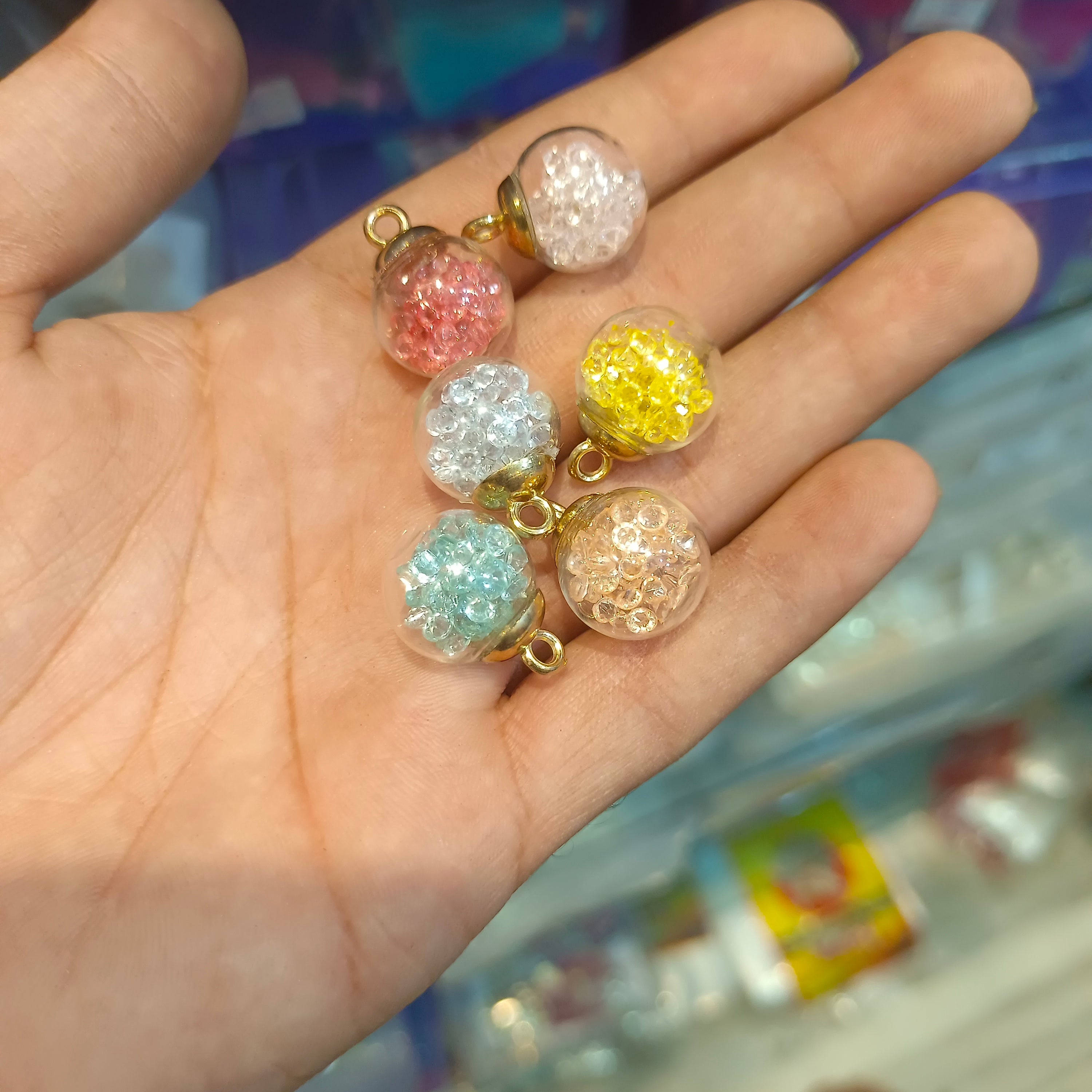 Glass crystal ball || 6 colour available ||