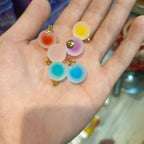 Bead in bead charm || 6 colour available||