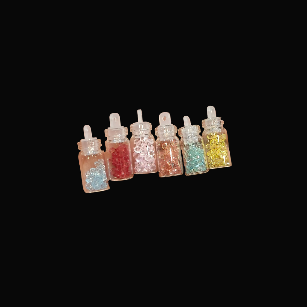 Bottle charm || 6 pcs packing ||