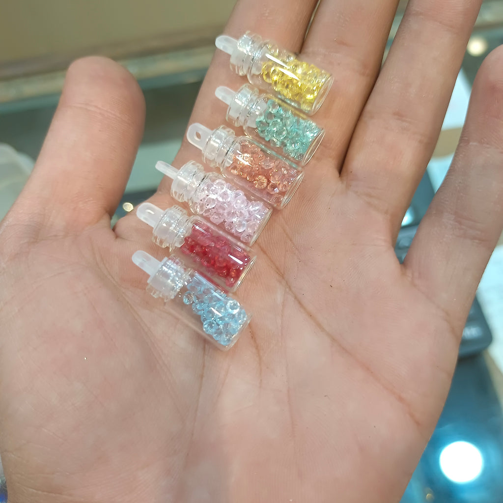 Bottle charm || 6 pcs packing ||