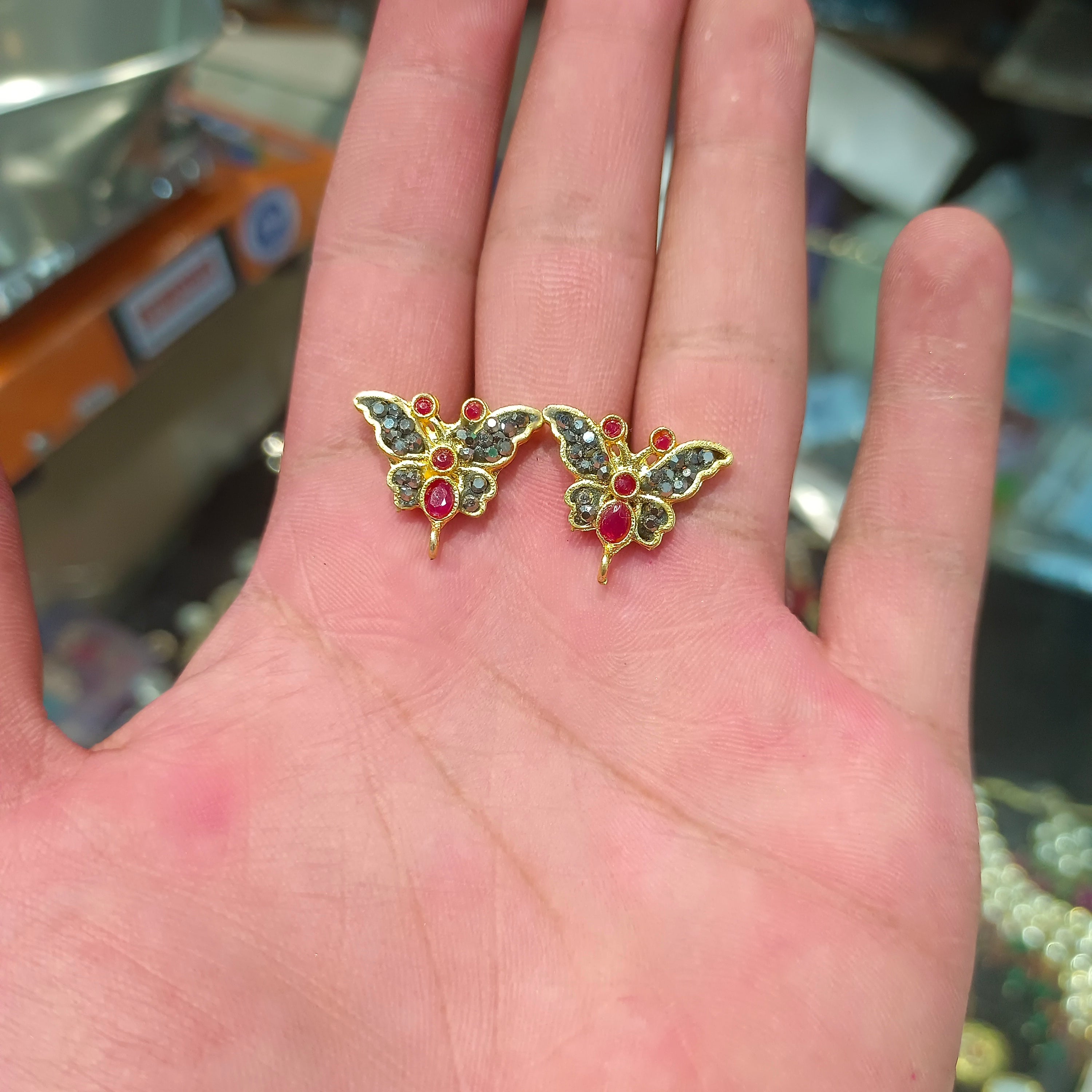 Chatin stone butterfly tops || 1 tops packing ||