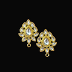 Kundan earring tops || 1 pair packing ||