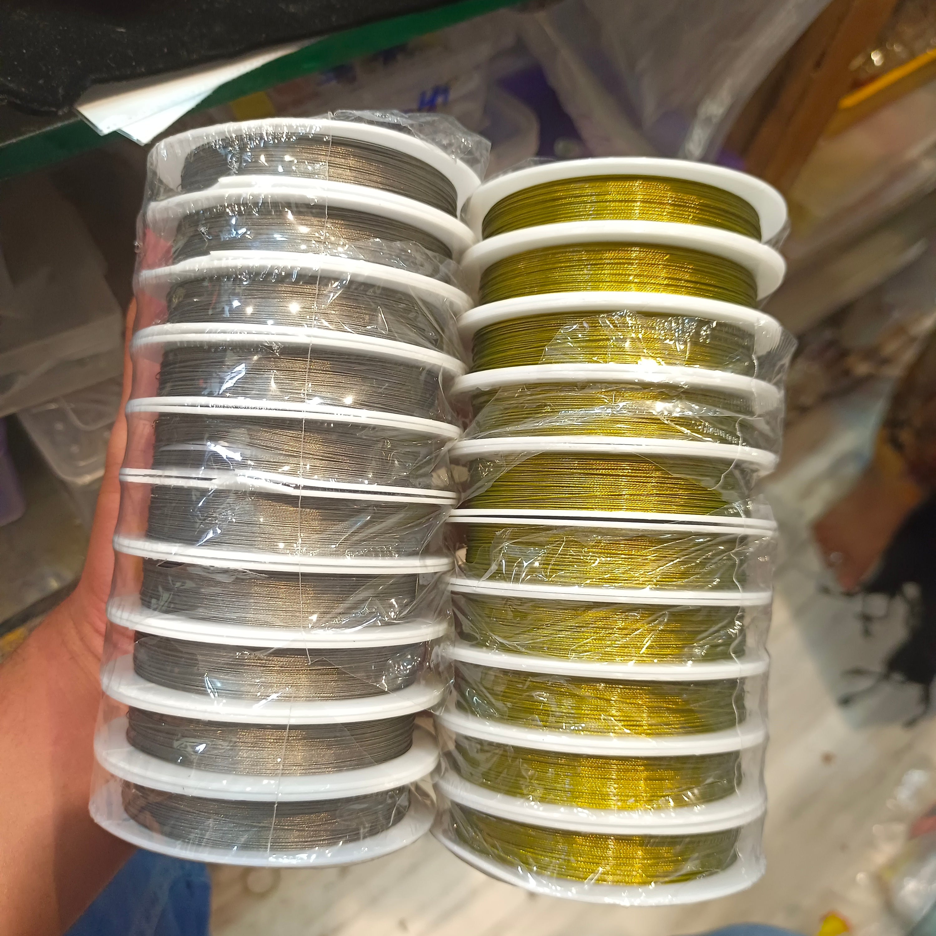 Gear wire || 0.3 mm size || 1 pcs  & 10 pcs packing || Raw materials ||