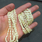 Rice beads || double coated pearls || plastic pearls || 1 bunch - 400 beads ||