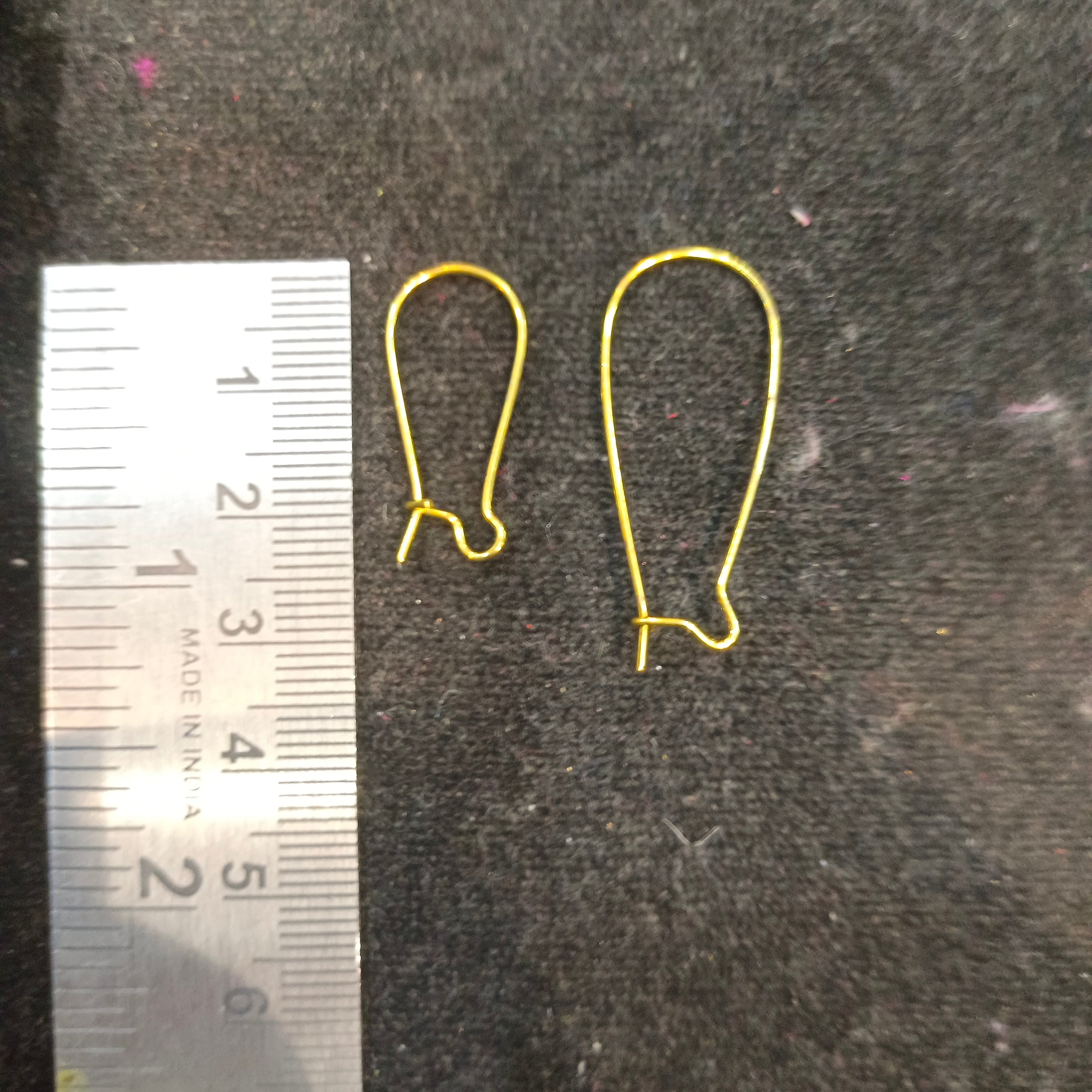 Earring hooks || Antique shade || 12 pair packing || raw materials ||