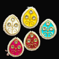 Meena kundan || 12 PCS PACK || 5 colours ||