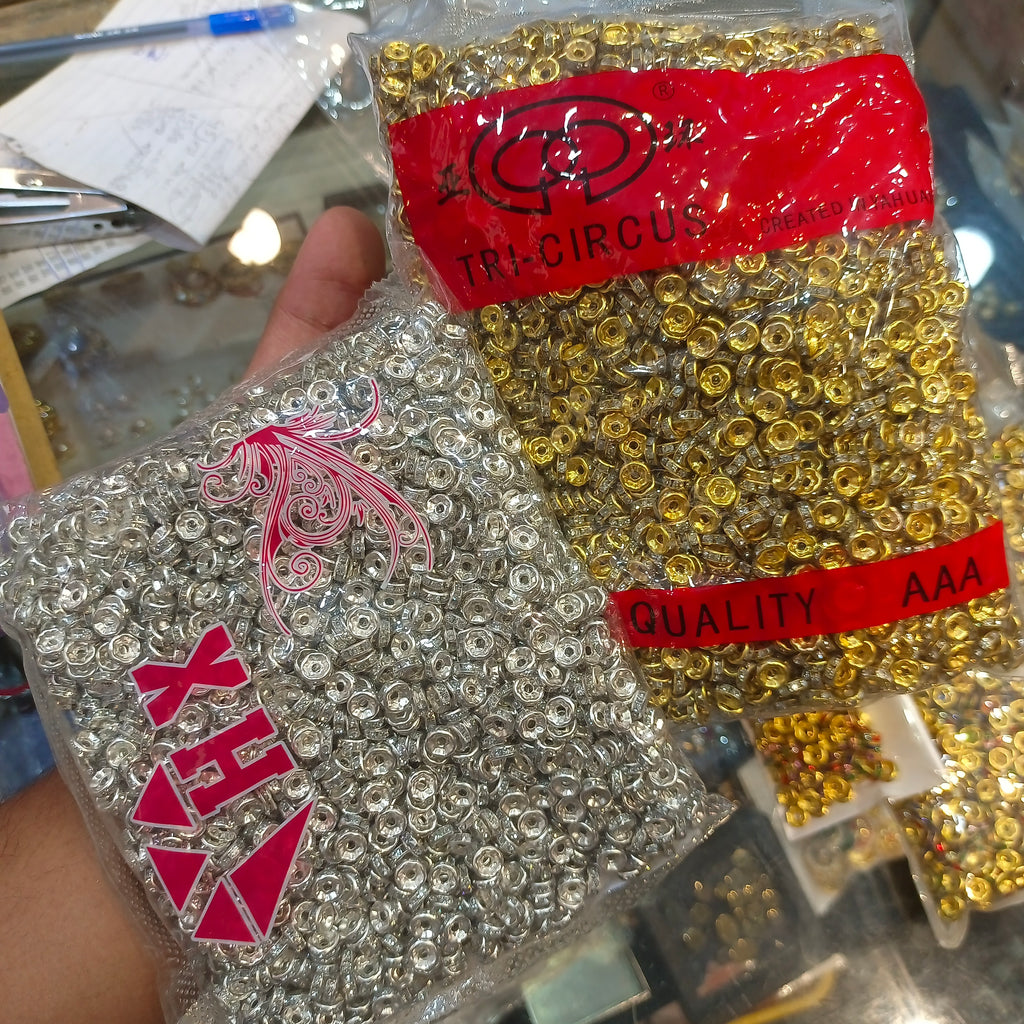 Stone ring || 100 pcs pack and 2700 pcs pack || 8mm size ||