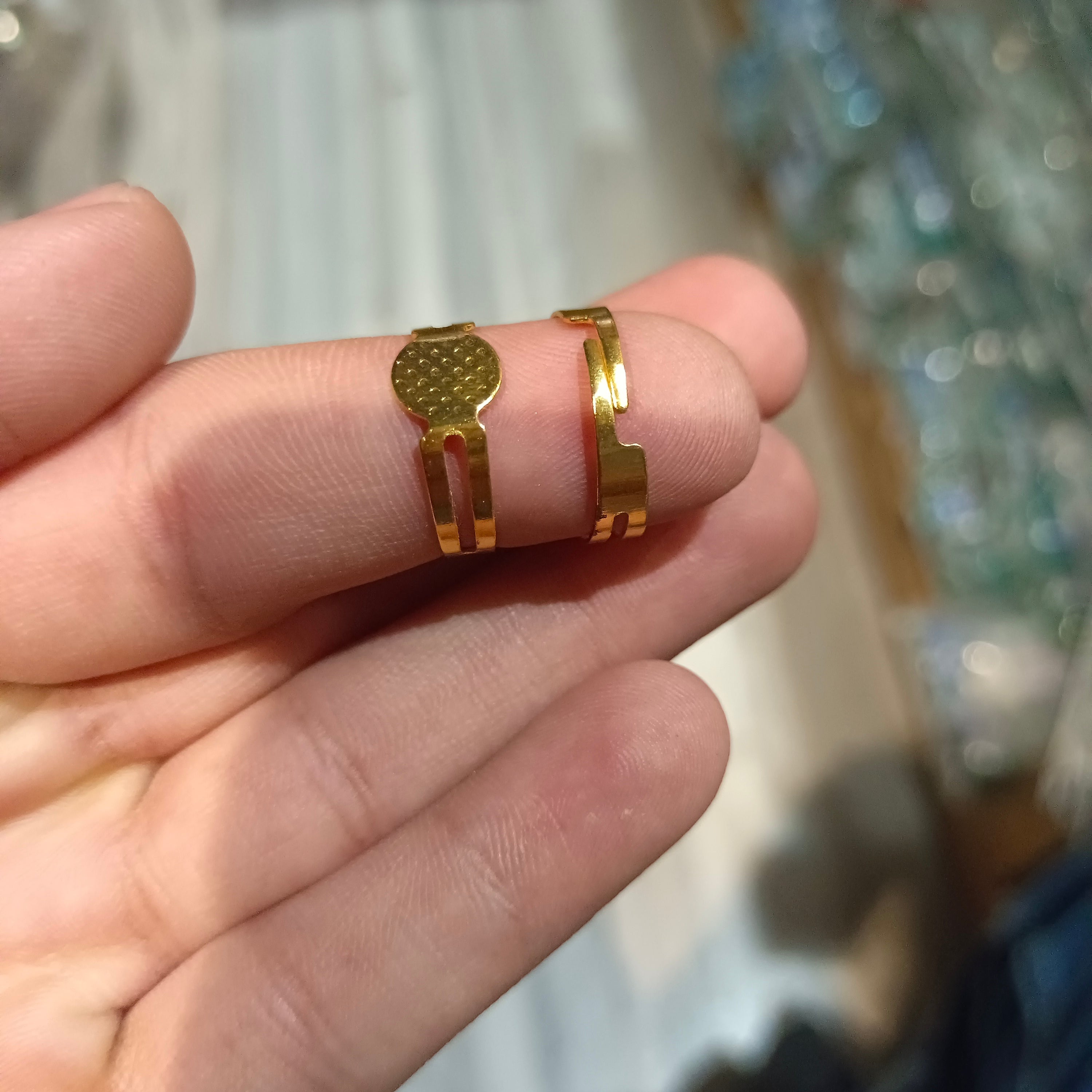 Adjustable ring base || 12 pcs pack || 144 pcs pack || – Durgajewels