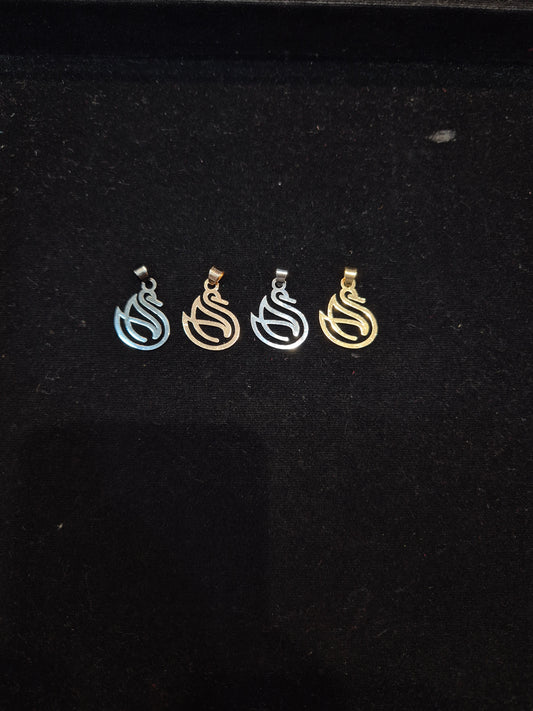 Stainless steel charms || Antitarnish || 4 colours available ||