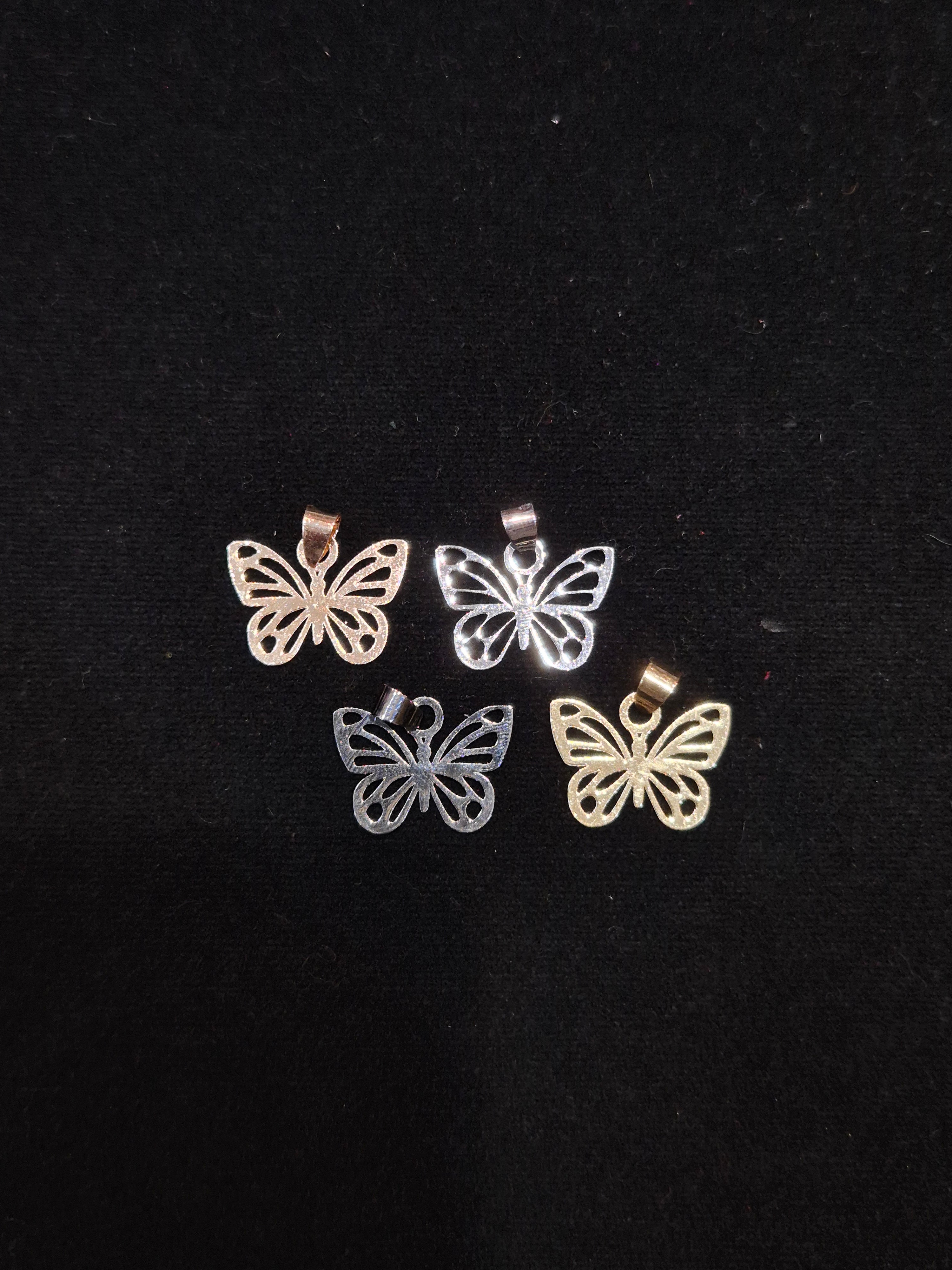 Stainless steel charms || Antitarnish || 4 colours available ||