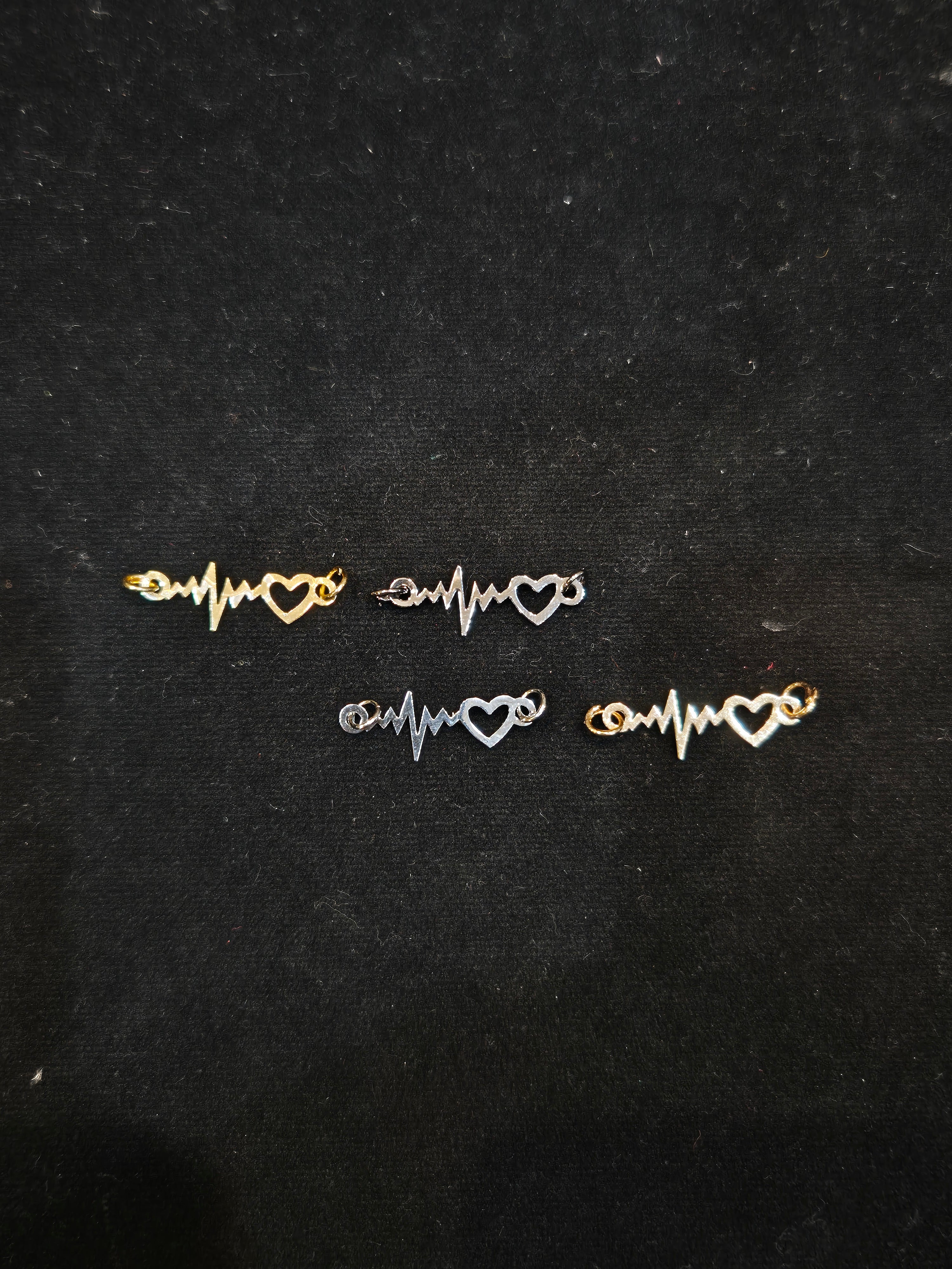 Stainless steel charms || Antitarnish || 4 colours available ||