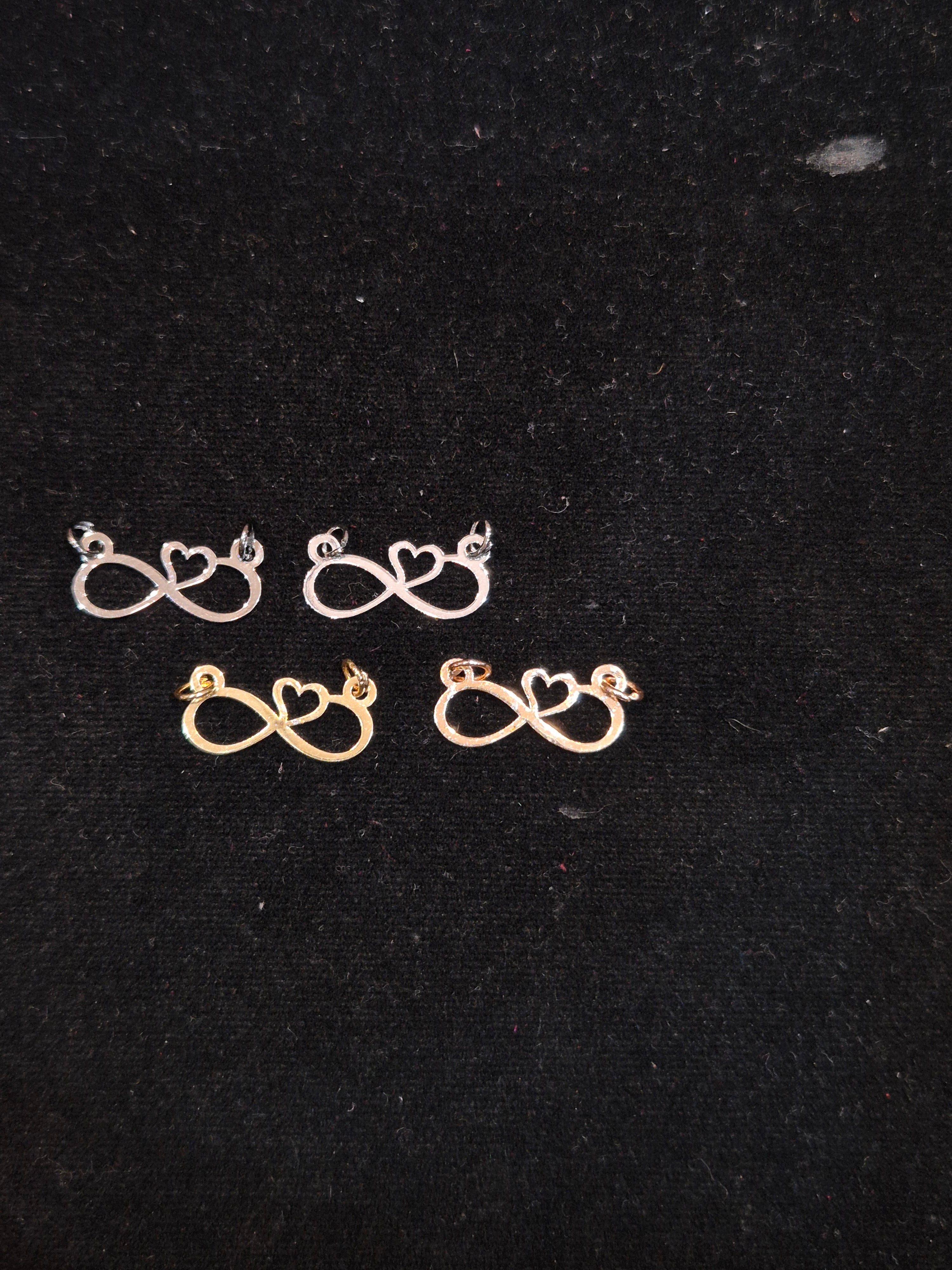 Stainless steel charms || Antitarnish || 4 colours available ||