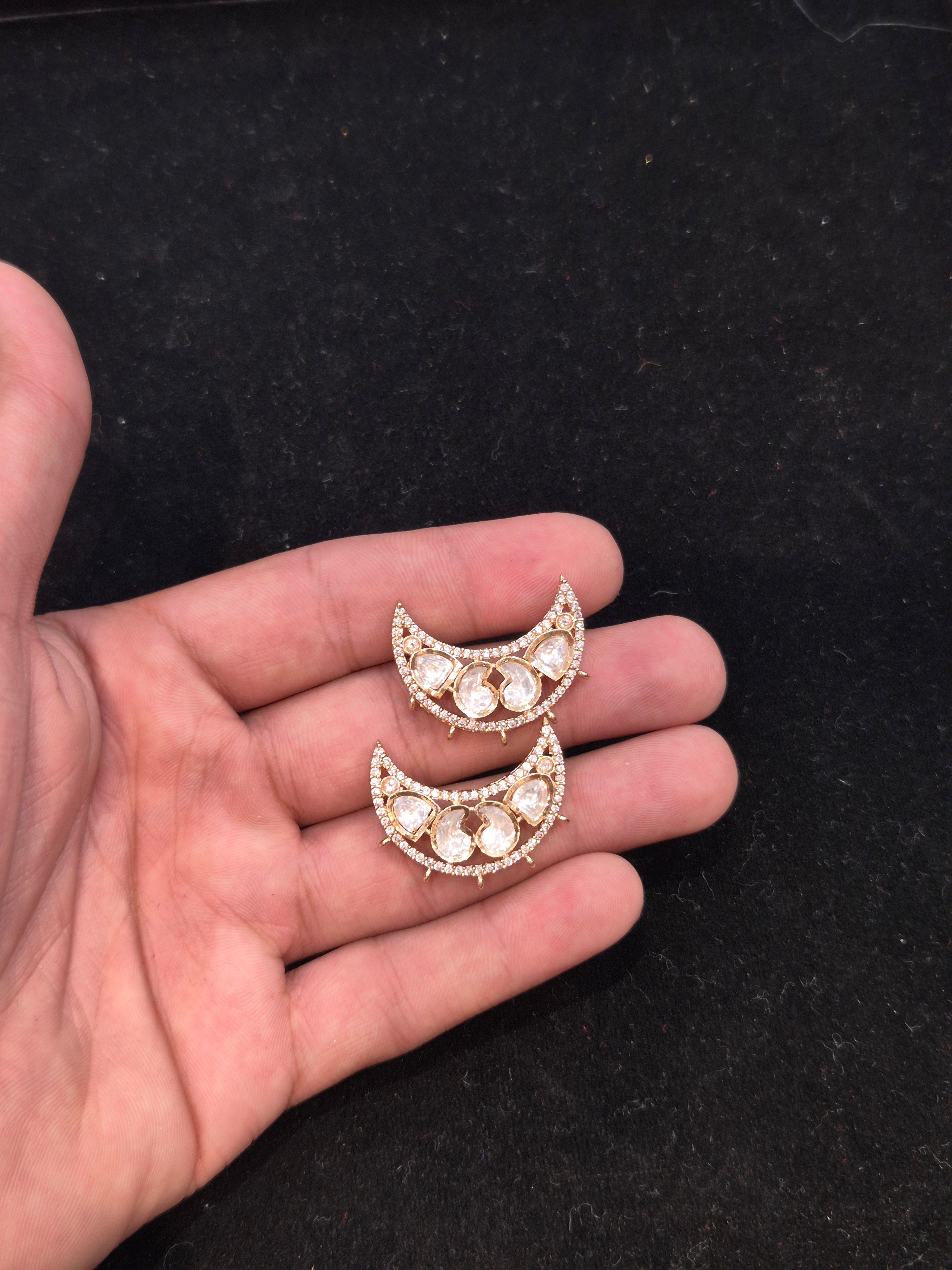 Polki kundan ||  1 piece and 6 piece pack ||