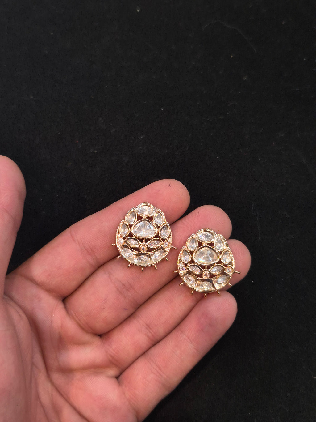 Polki Kundan|| 1 piece and 6 pieces pack||