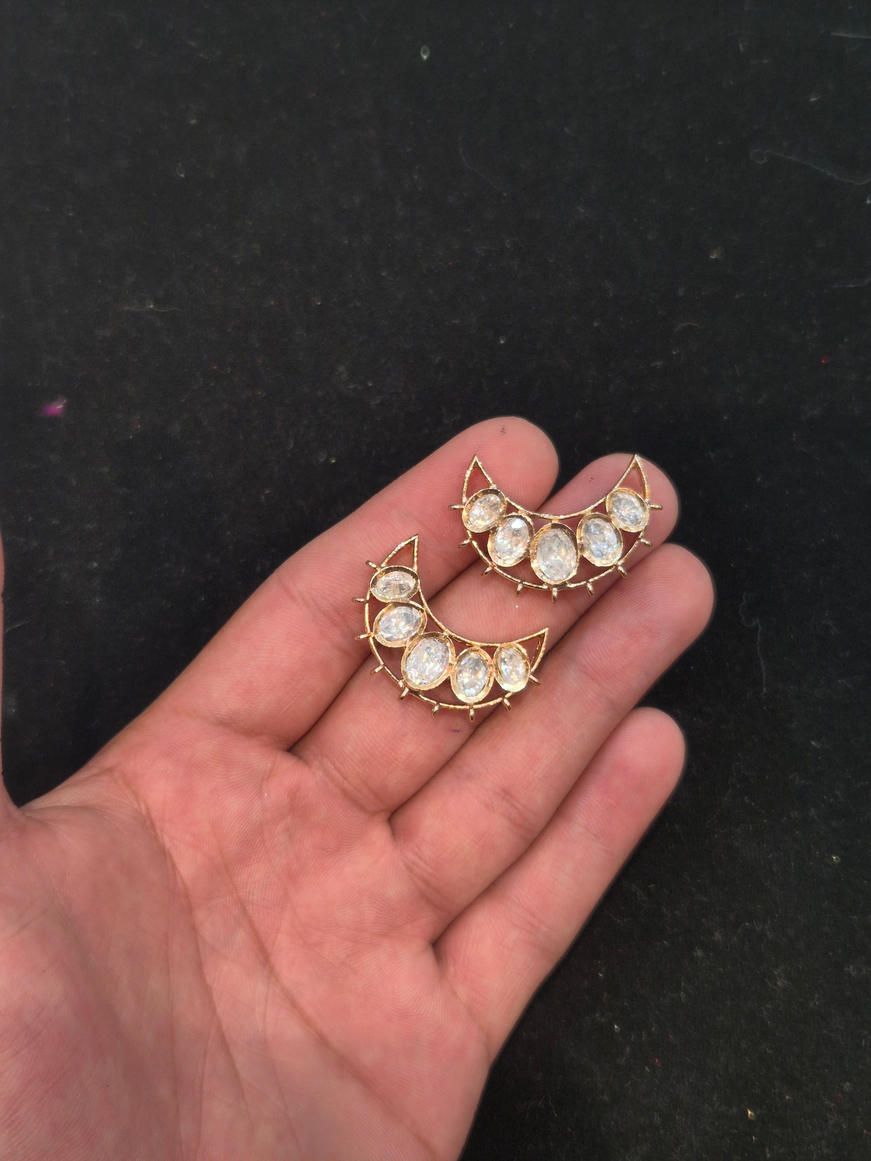 Polki Kundan|| 1 piece and 6 pieces pack||