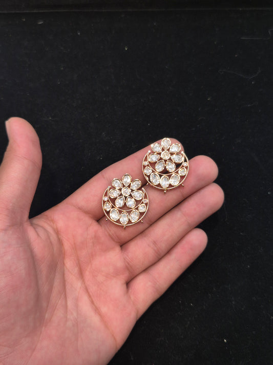 Polki Kundan|| 1 piece and 6 pieces pack||
