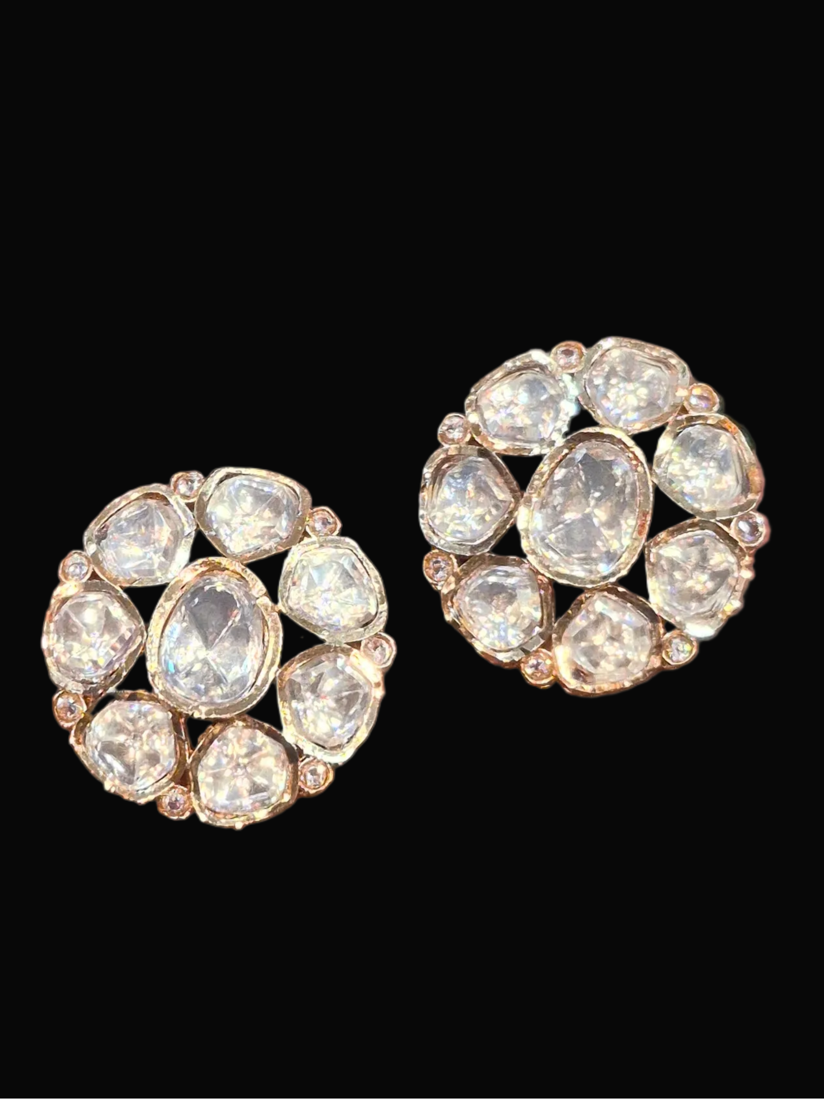 Polki Kundan|| 1 piece and 6 pieces pack||