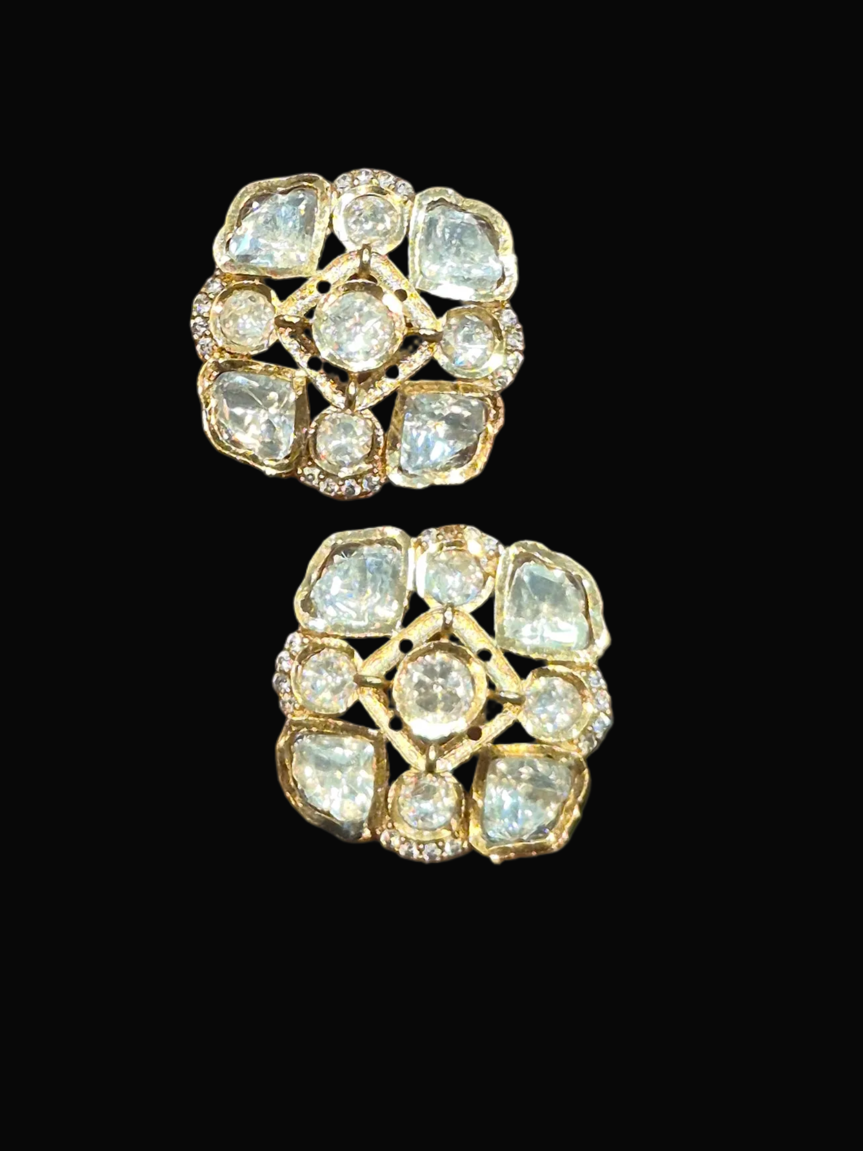Polki Kundan|| 1 piece and 6 pieces pack||