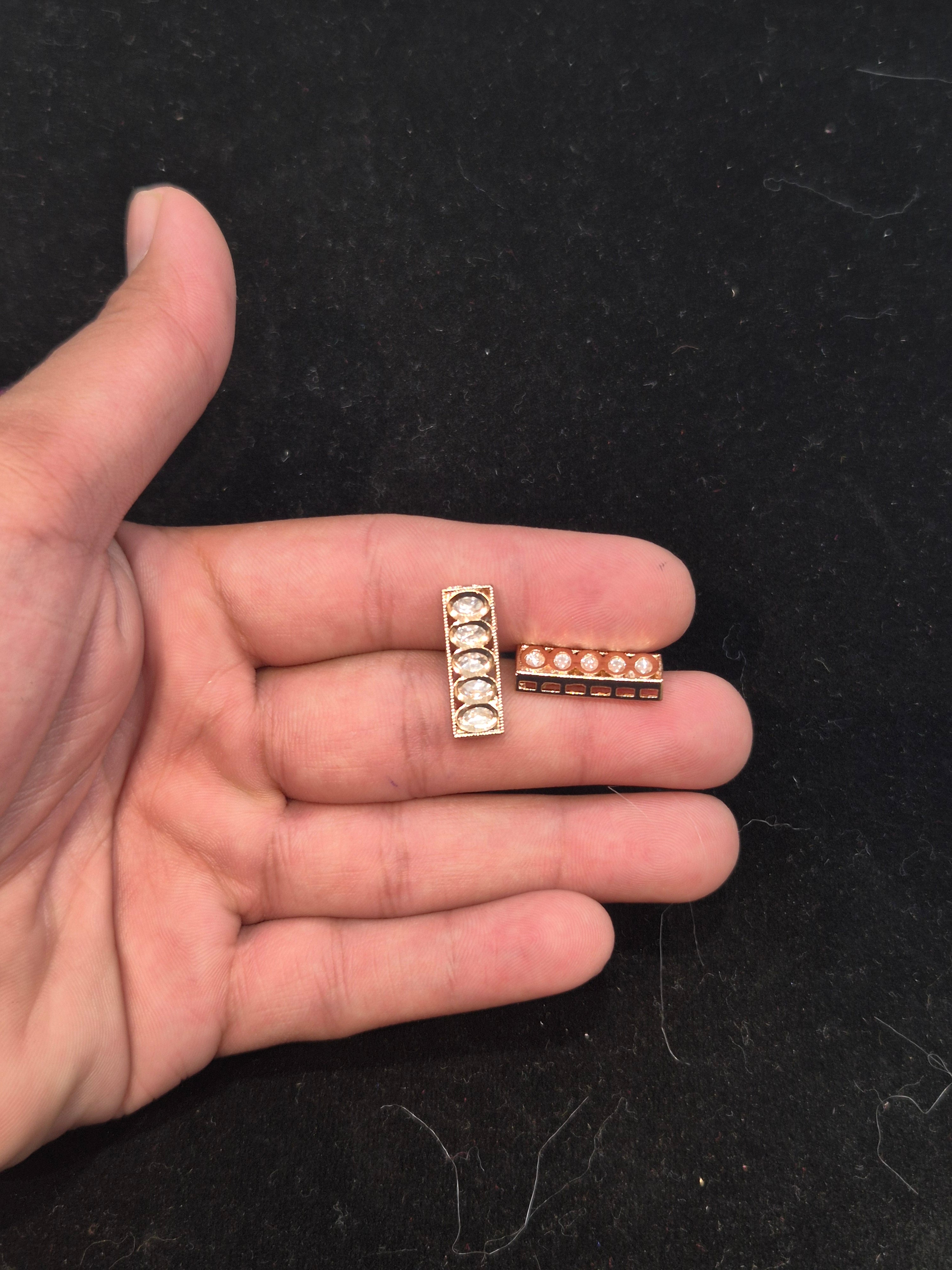 Polki Kundan|| 1 piece and 6 pieces pack||