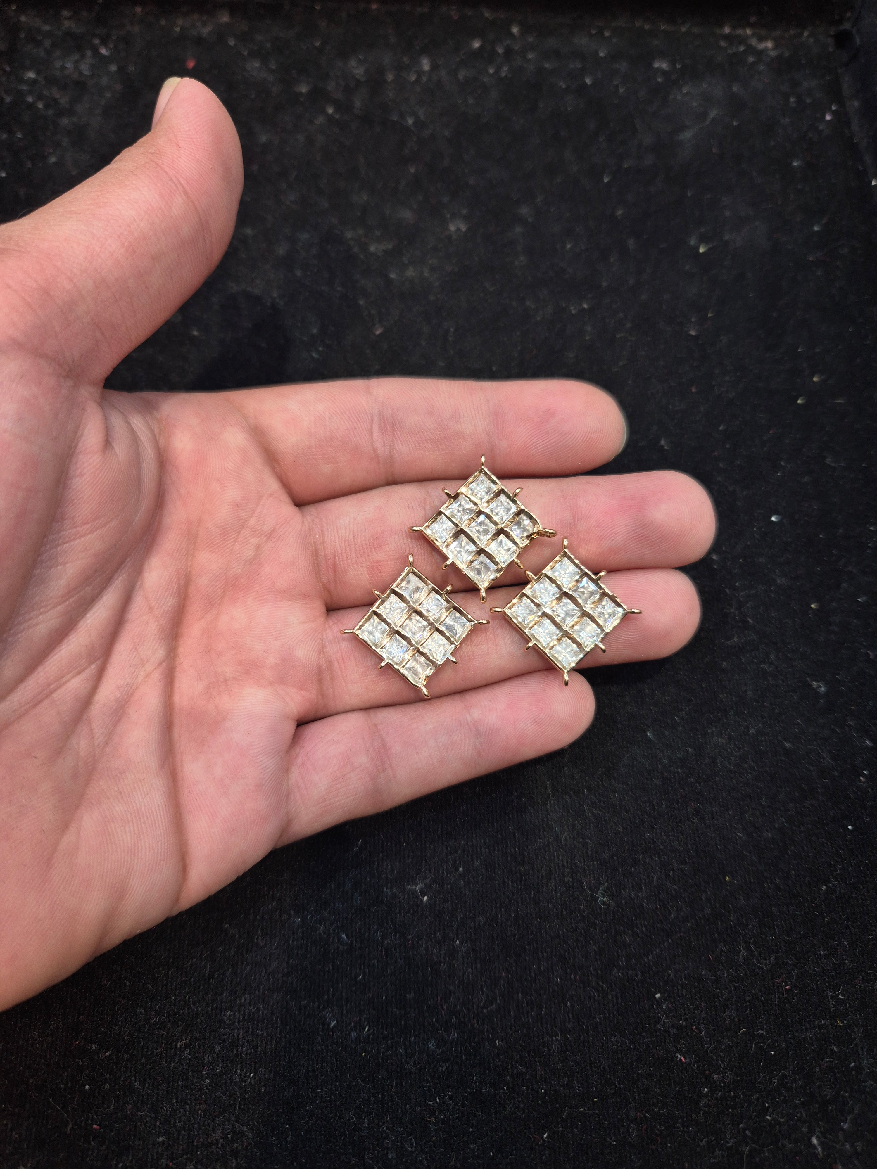 Polki Kundan|| 1 piece and 6 pieces pack||