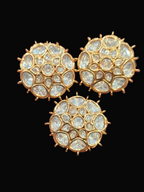 Polki Kundan||1 piece and 6 pieces pack||
