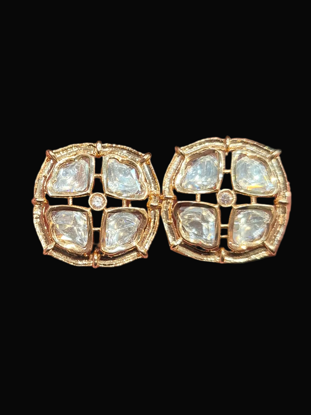 Polki Kundan|| 1 piece and 6 pieces pack||