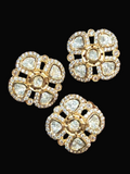 Polki kundan 1 piece and 6 piece back