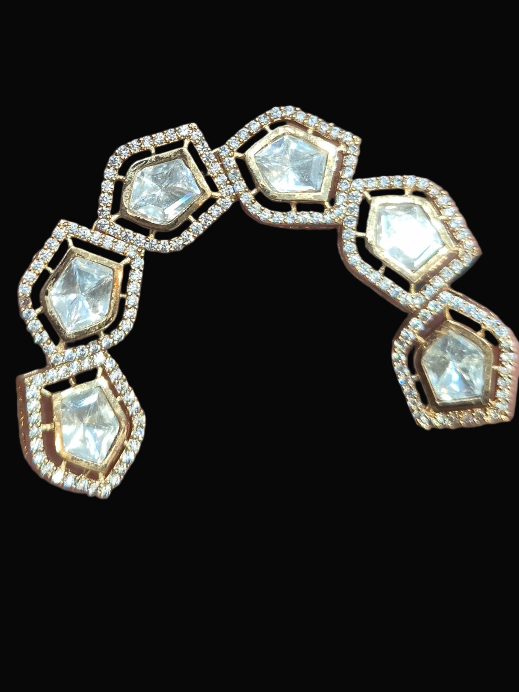 Polki Kundan|| 1 piece and 6 pieces pack||