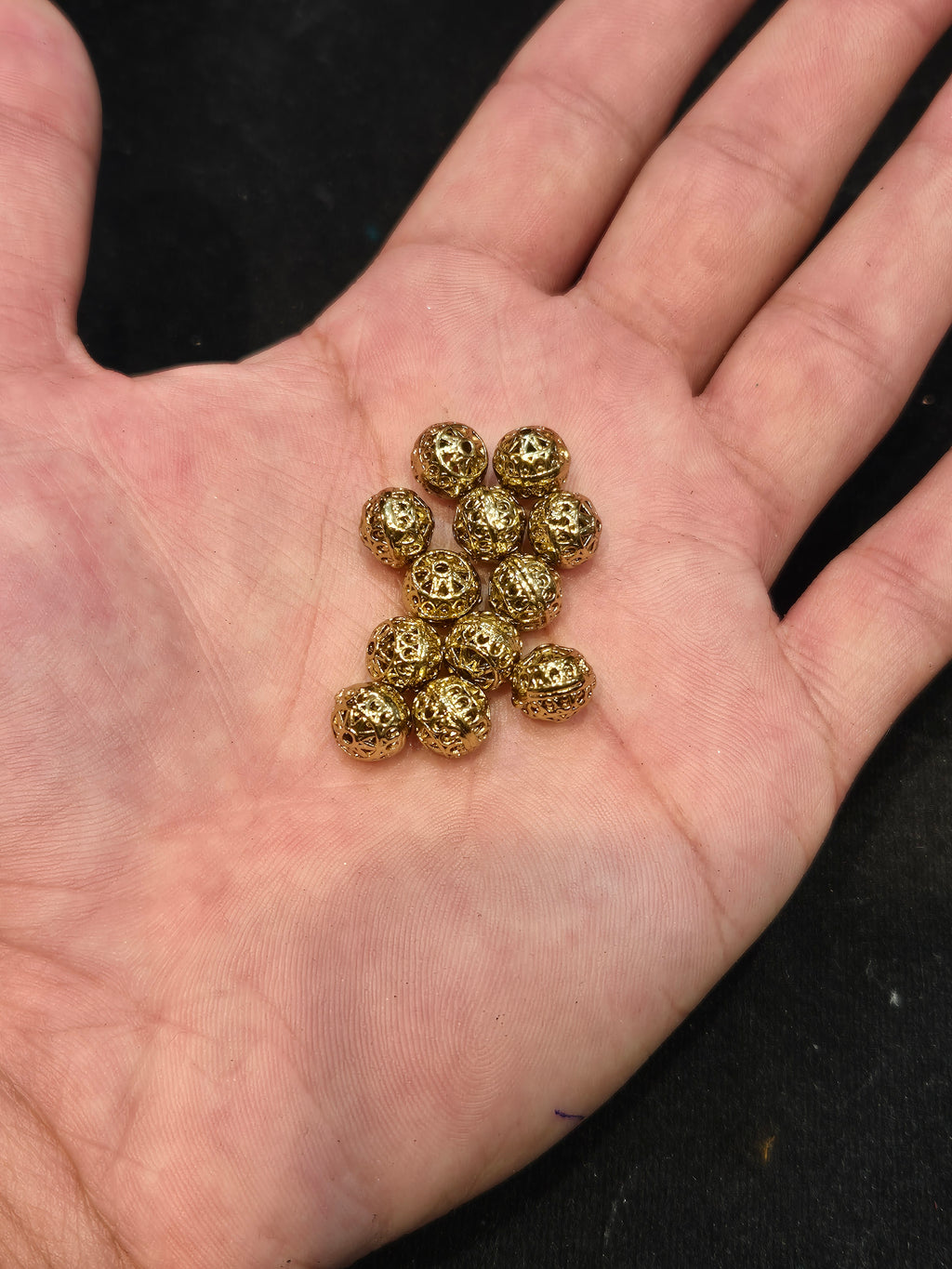 Brass balls||12 piece pack||
