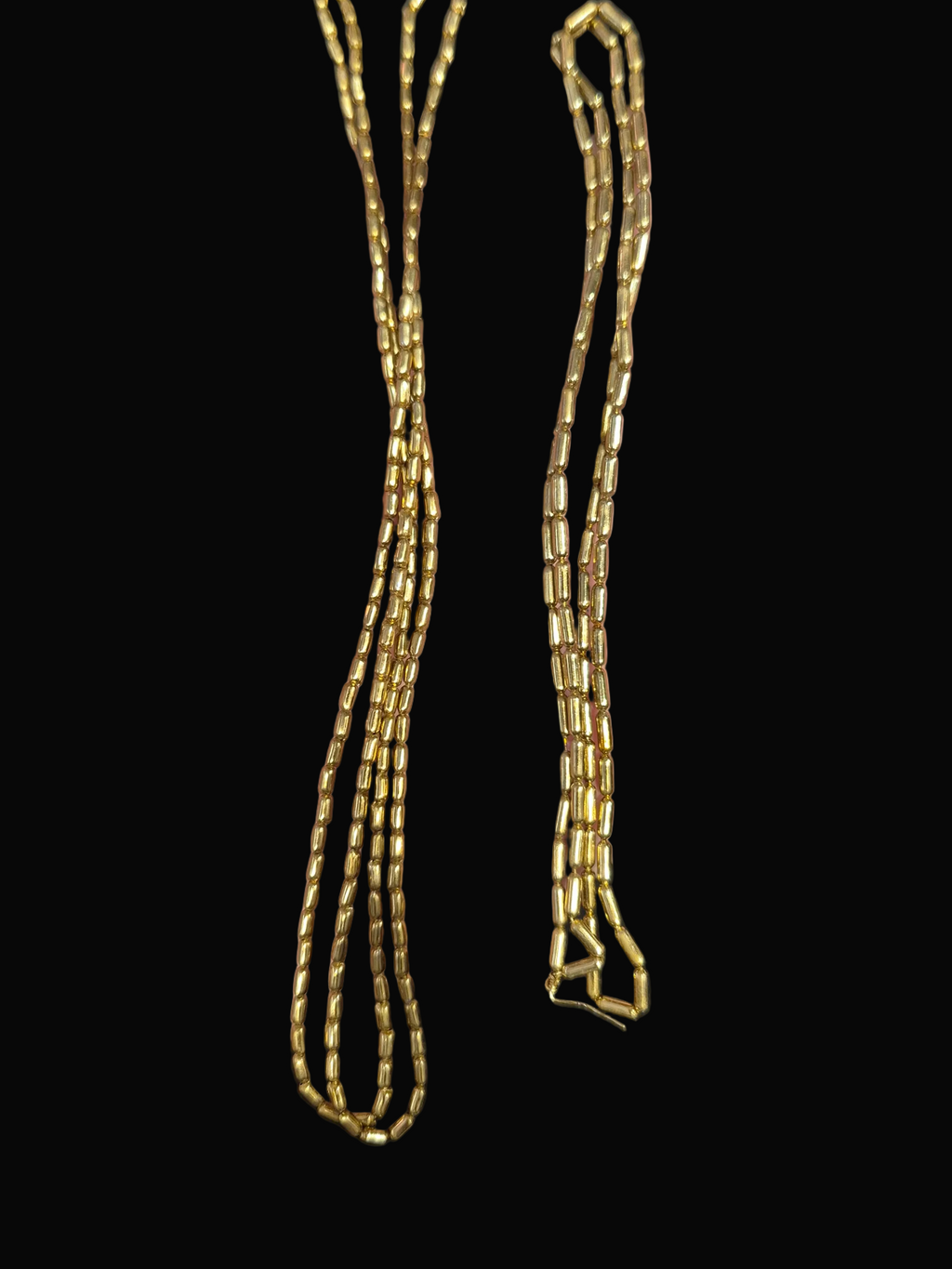 Antitarnish antique beads || 1 line pack ||
