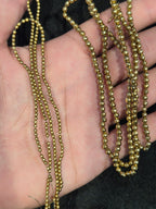 Antitarnish antique beads || 1 line pack ||