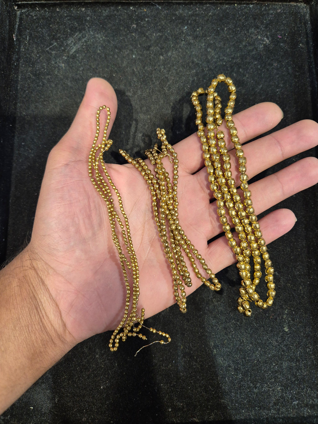 Antitarnish antique beads || 1 line pack ||