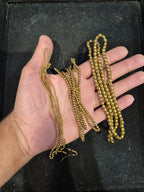 Antitarnish antique beads || 1 line pack ||