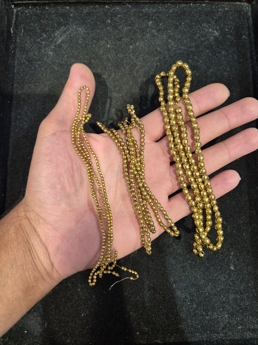 Antitarnish antique beads || 1 line pack ||