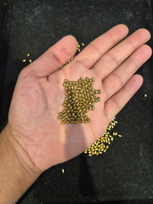 Antitarnish premium antique beads || 5 gram pack || 55 beads Approx ||
