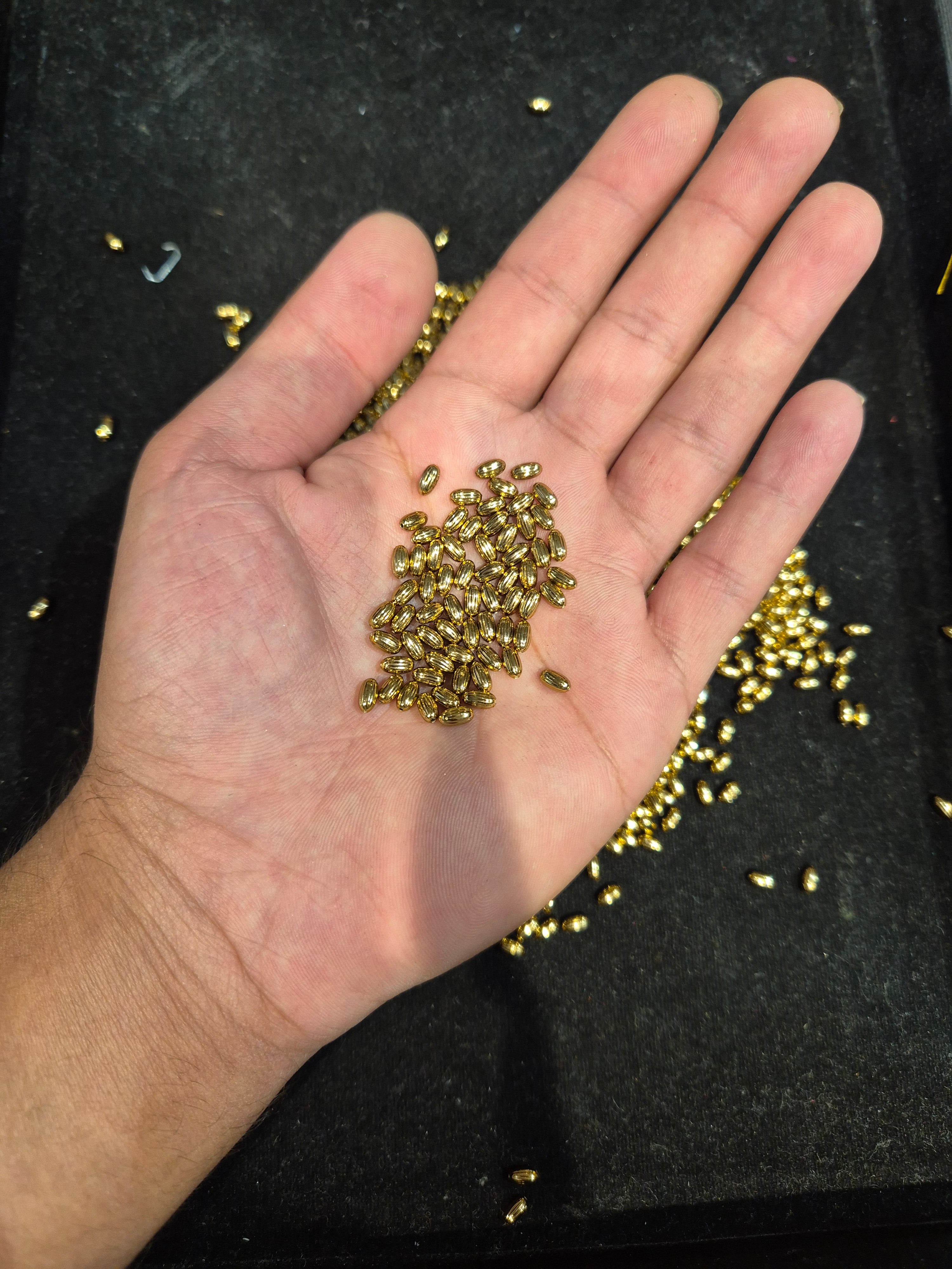 Antitarnish premium antique beads || 5 gram pack || 55 beads Approx ||