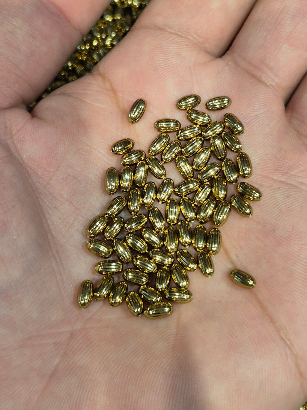 Antitarnish premium antique beads || 5 gram pack || 55 beads Approx ||