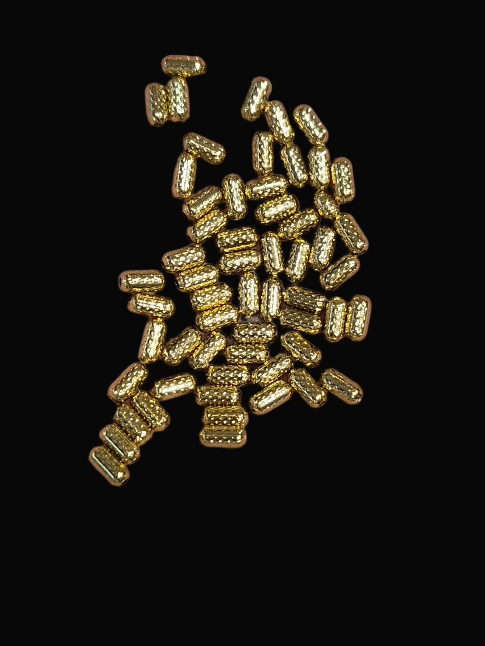 Antitarnish premium antique beads || 5 gram pack || 55 beads Approx ||