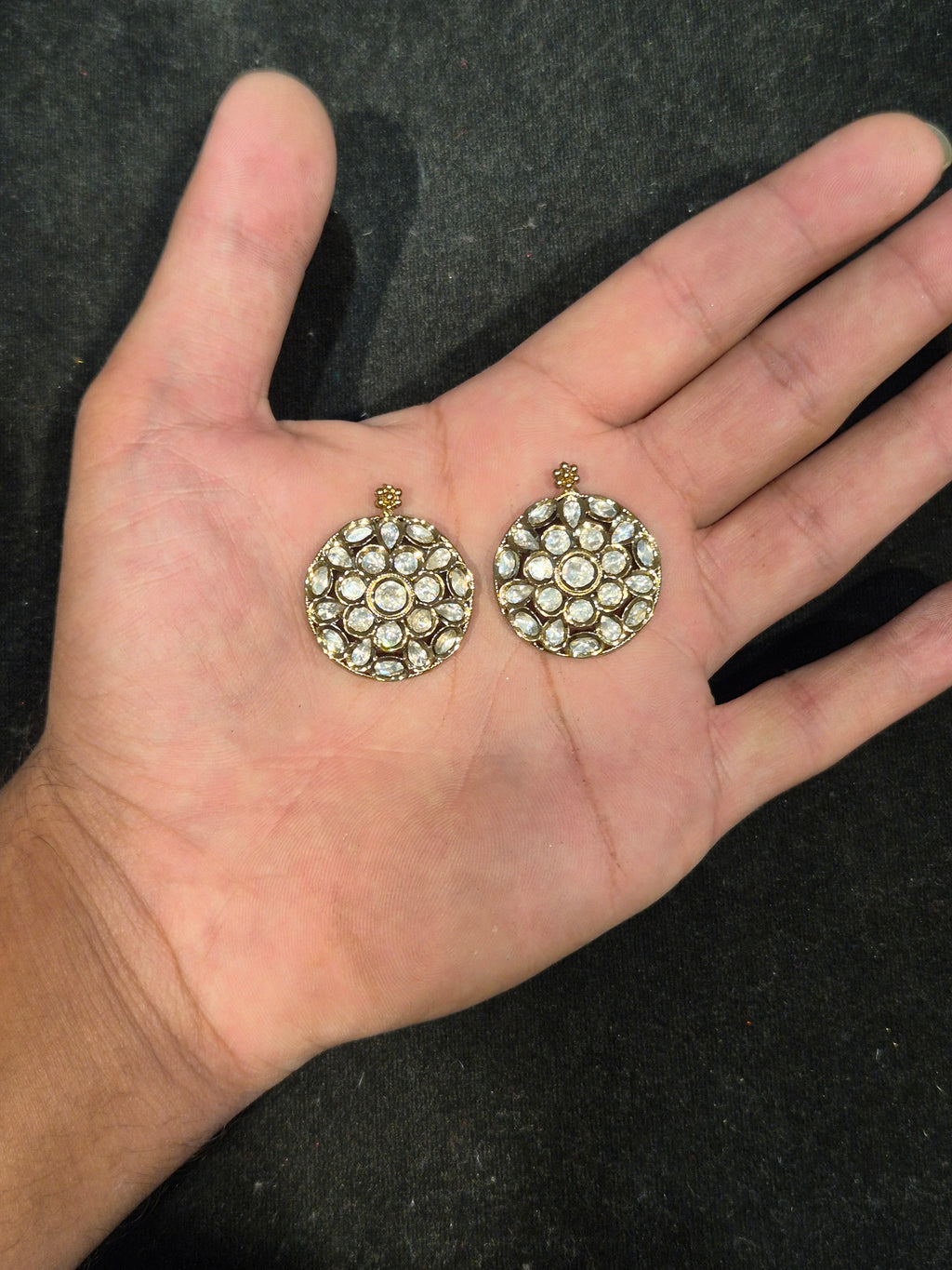 Victorian kundan || 1 piece and 6 piece pack ||