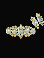 Meena kundan choker set